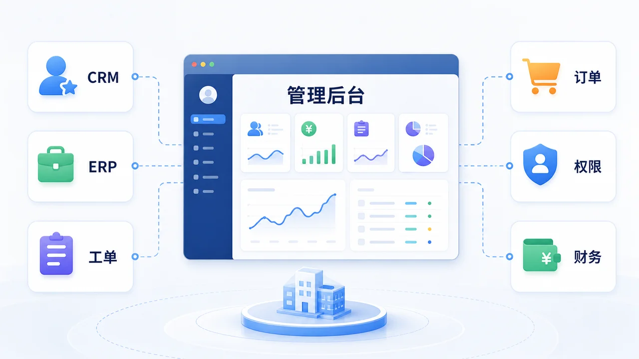 企业管理后台系统