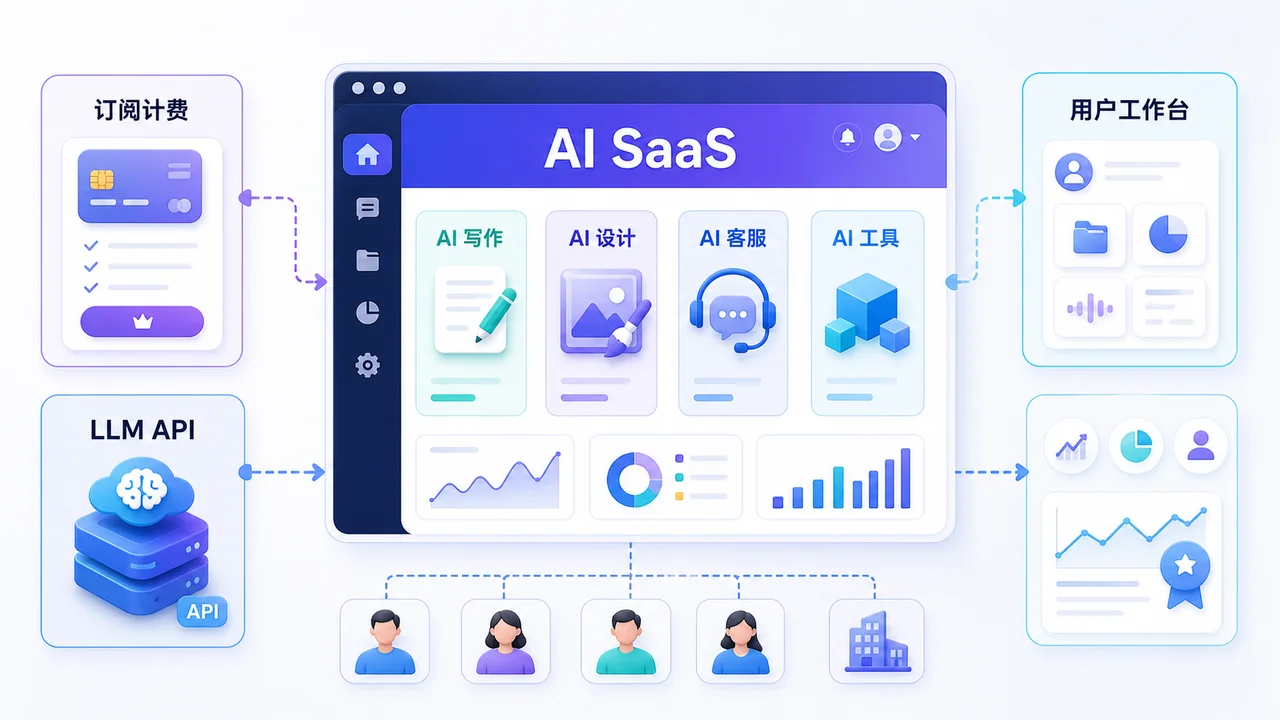 AI SaaS 产品平台